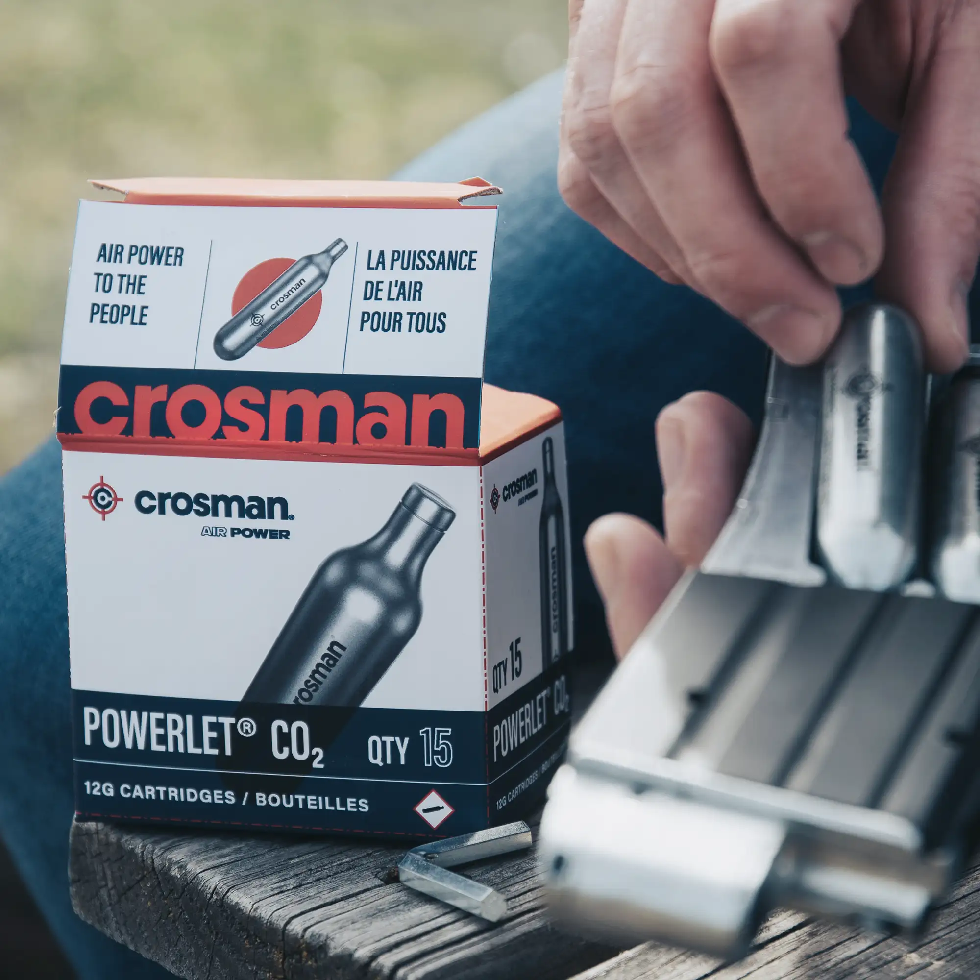 2311 - Crosman Powerlet CO2 Cartridges 15 Count