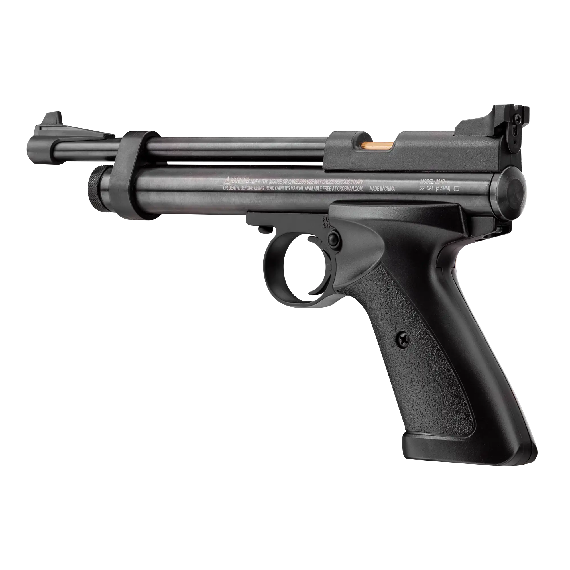 Left Far Angled View of Crosman 2240 (2240) CO2 Air Pistol