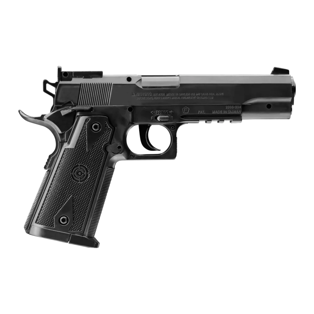 Right Profile View of Crosman 1911 BB Pistol (40001-01)
