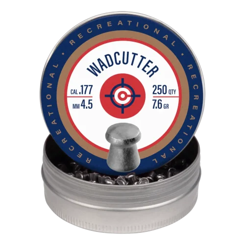 Display View of Crosman Wadcutter Pellets 250ct .177 Cal _6177)