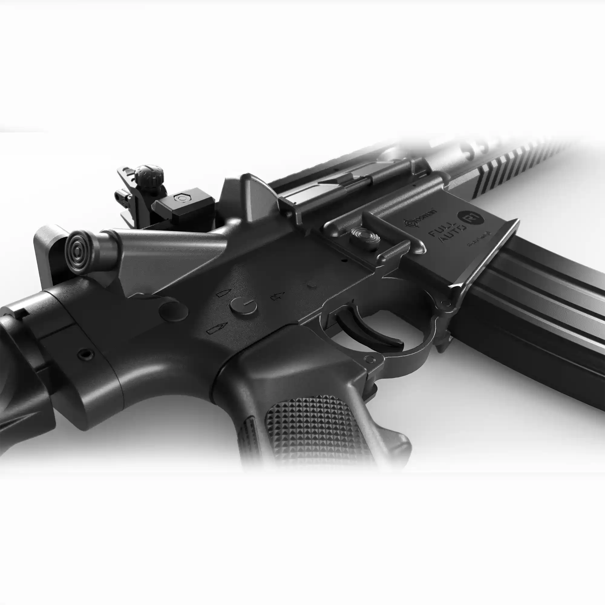 CFAR1B - Crosman Full Auto R1_Angled CloseUp