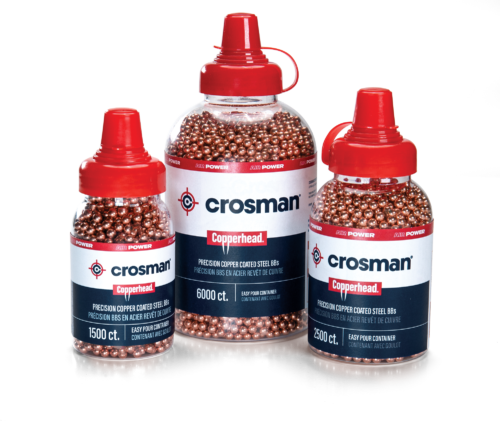 Multi bottles of Copperhead BBs