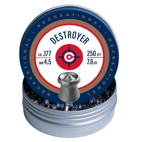 Display View of Crosman Destroyer Pellets (.177) DS177