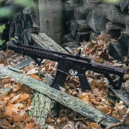 Crosman® DPMS™ SBR CO2 BB Air Rifle with Dual Action Capability