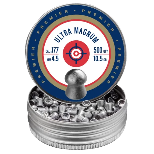 Display View of Domed Ultra Magnum Pellets (.177) (LUM77)