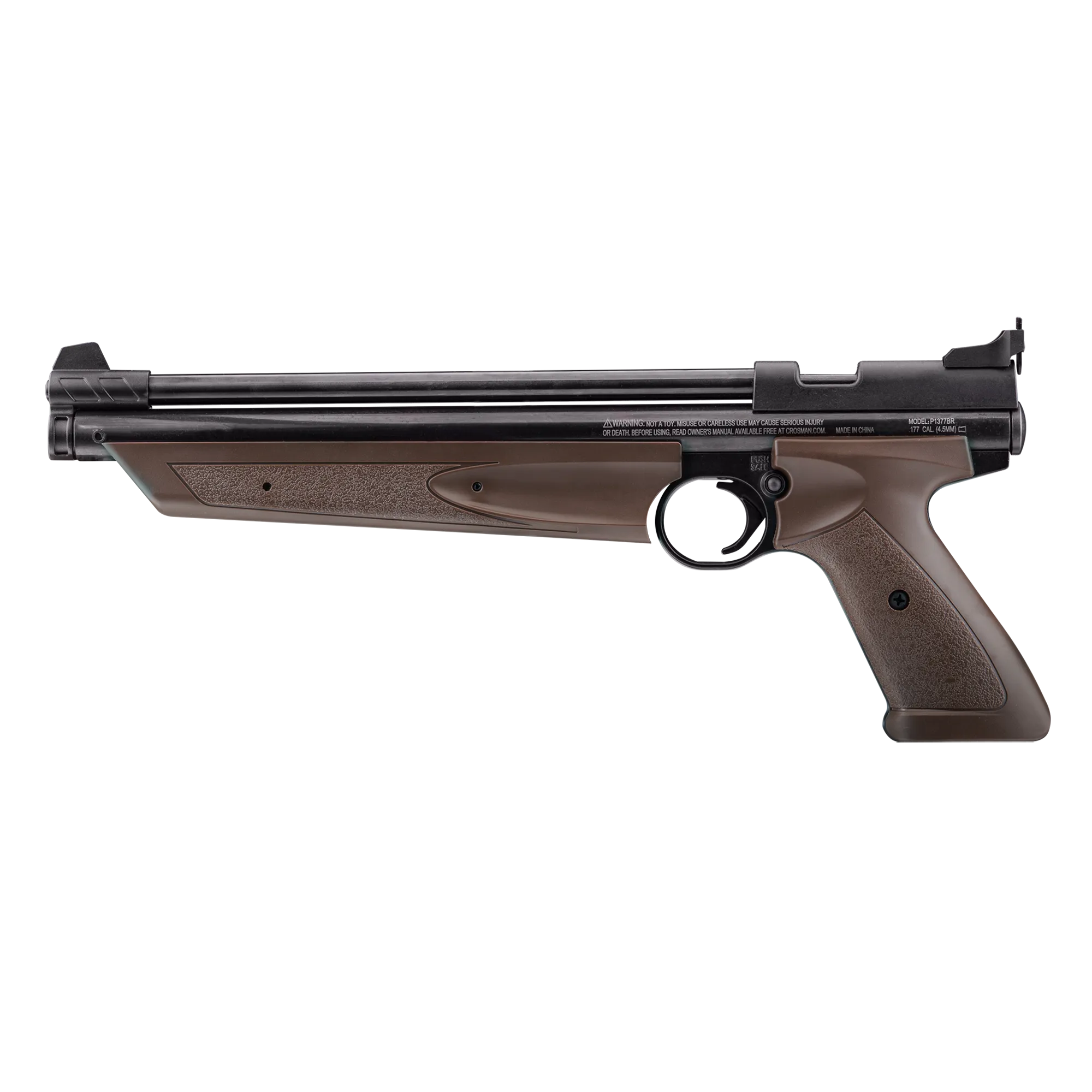 P1377BR Crosman 1377 Classic Brown Left Profile