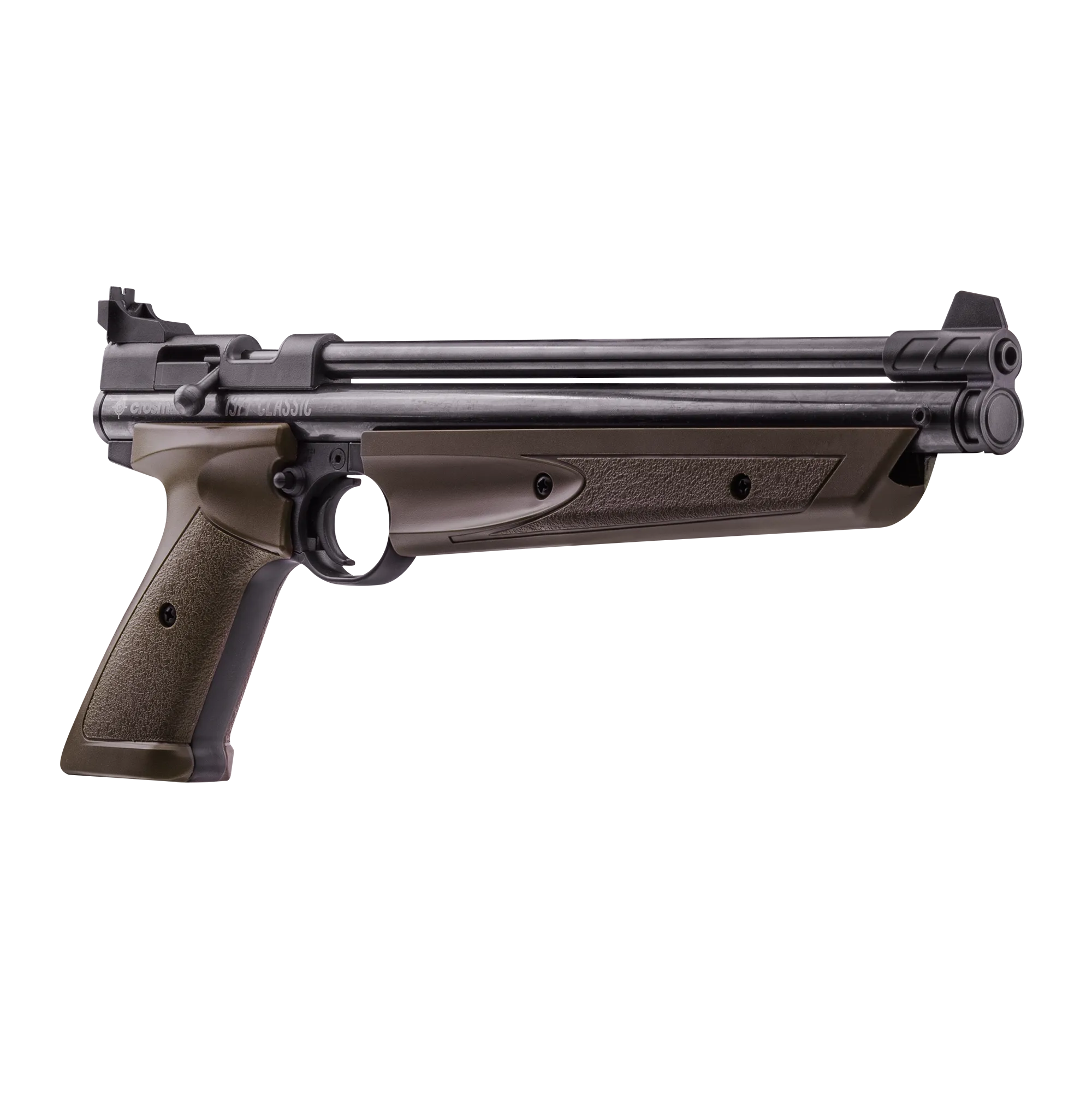 P1377BR Crosman 1377 Classic Brown Right Angled