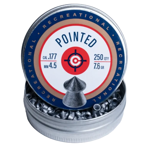 Display View of Crosman Pointed Pellets (.177) P177