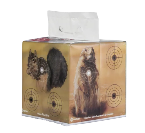 Angled View of Crosman Varmint Target Block CAVTB