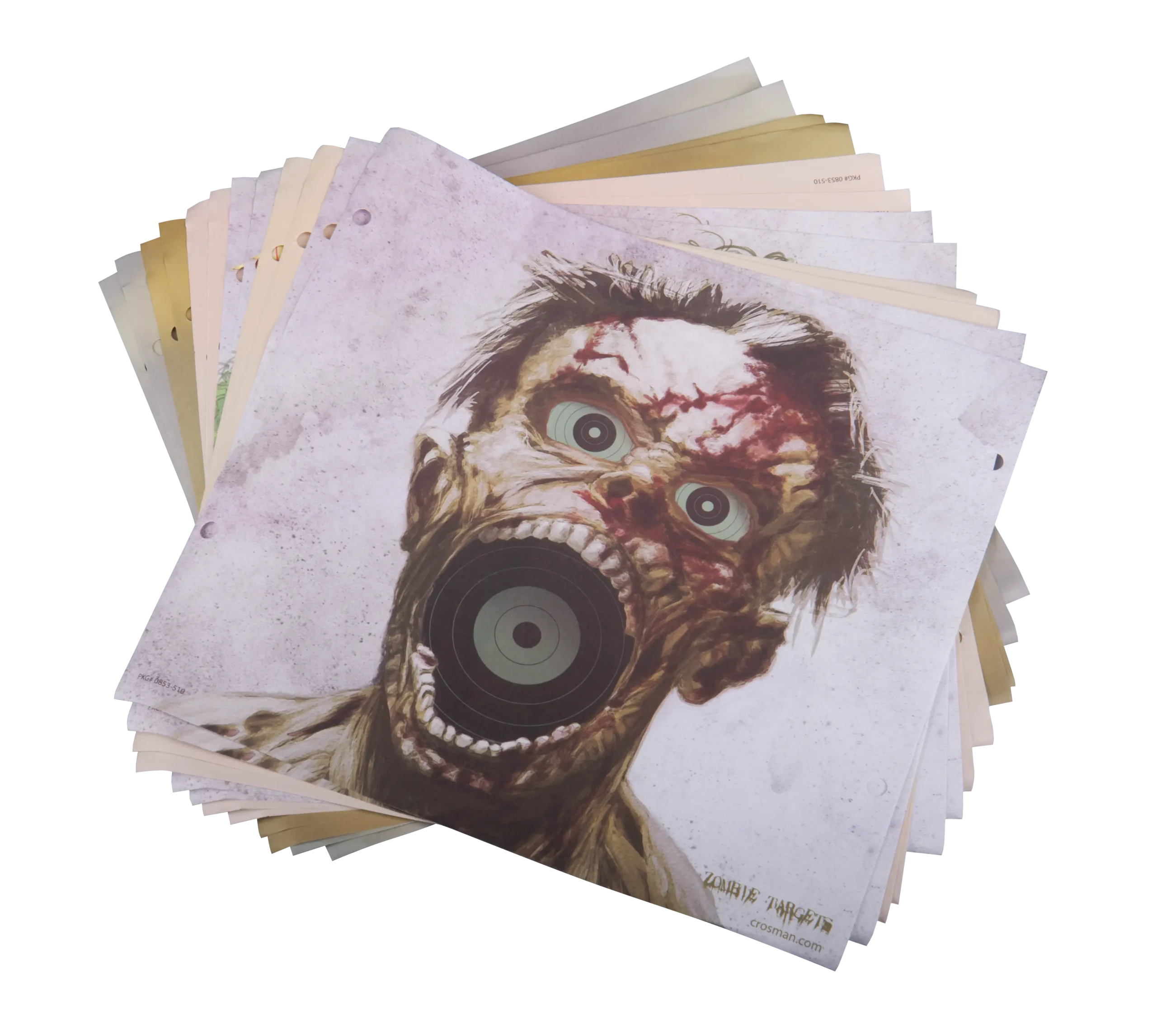 Display of Paper Target Options from Crosman Target Trap 0853