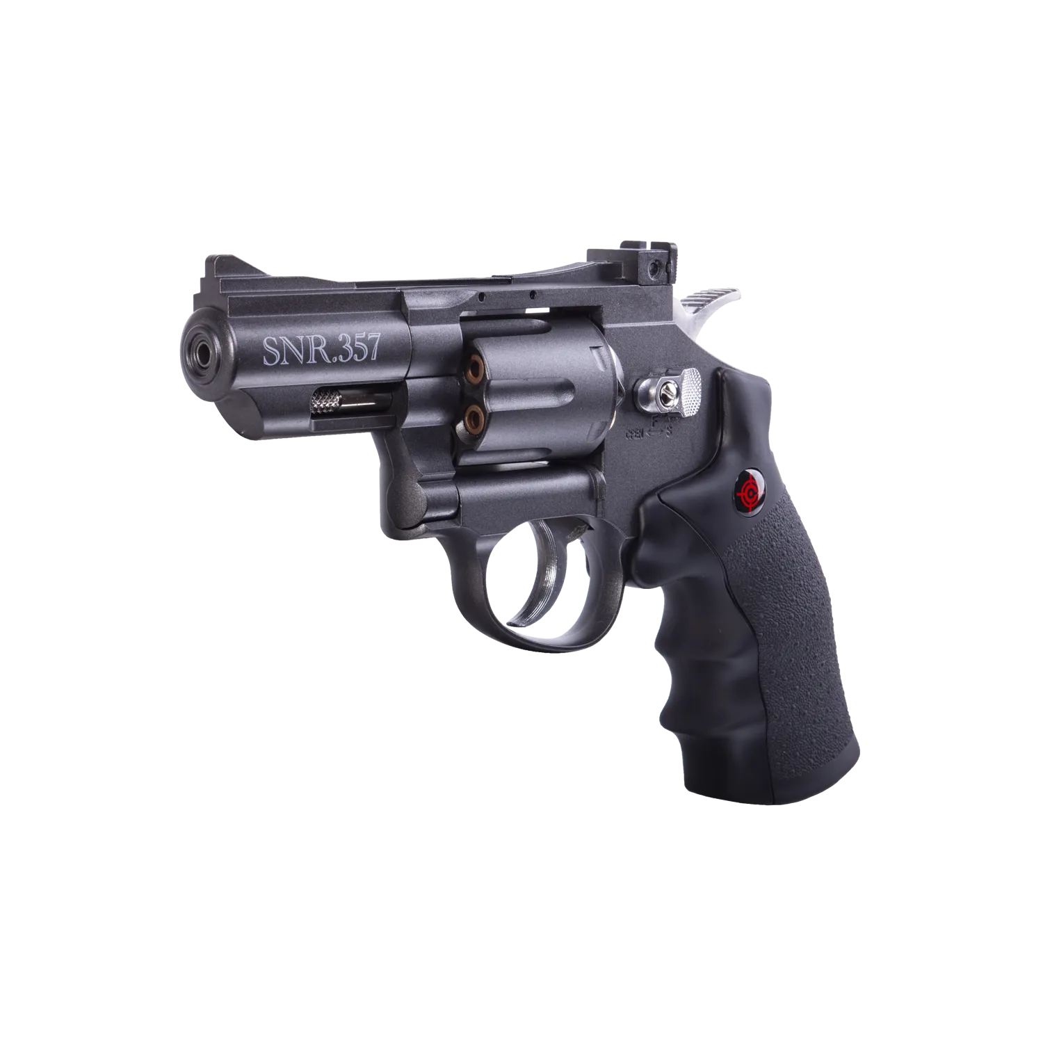 Crosman CO2 Revolver left view angled