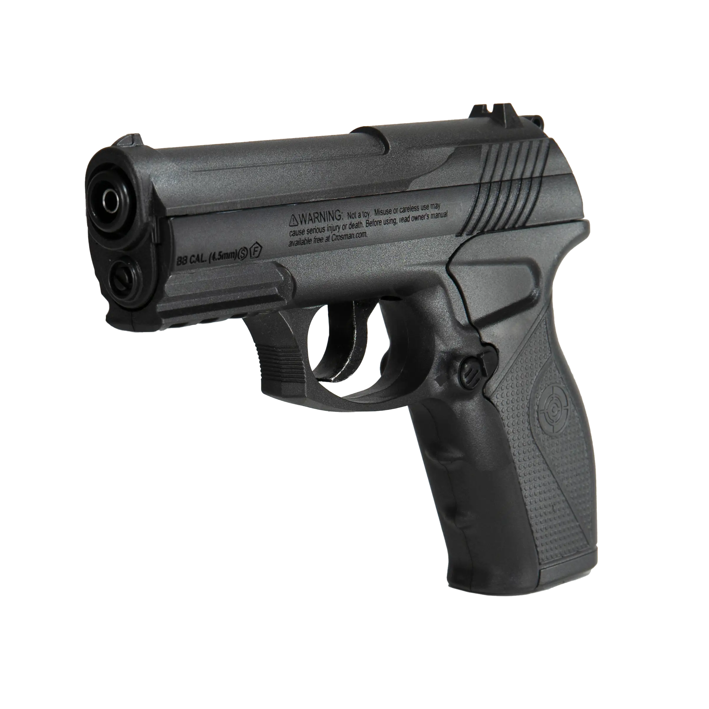 Left Angled View of Crosman C11 Semi-Auto CO2 Air Pistol (BB)