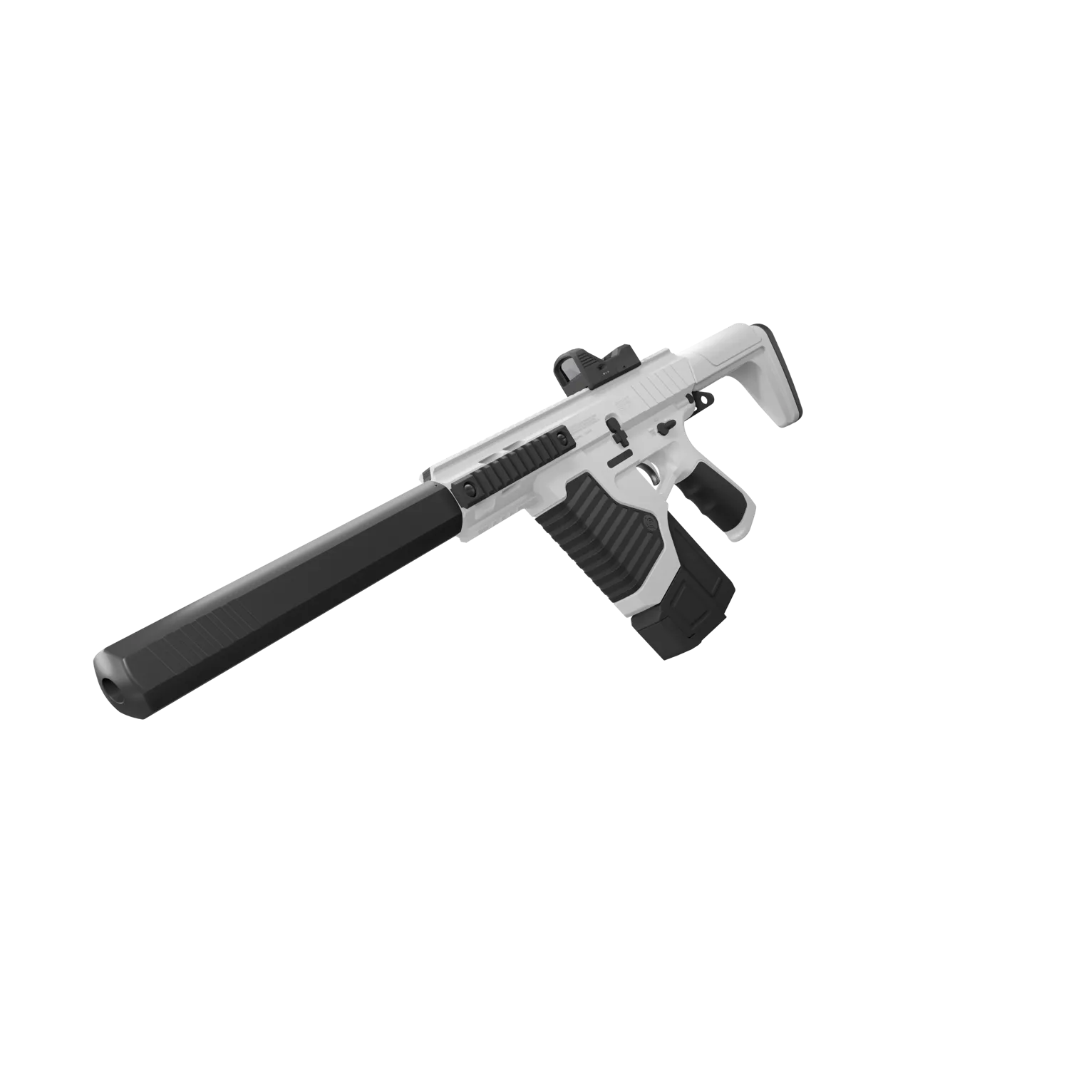 Crosman ST1 Full Auto BB Airgun left view facing down