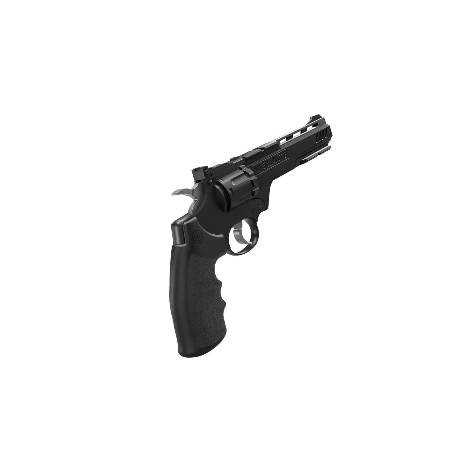 Crosman Vigilante Revolver Air Pistol Pellet / BB right up angle product picture