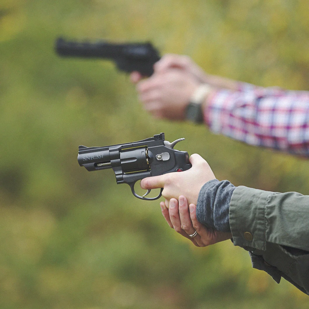 SNR357 Being Shot Outdoor Lifestyle