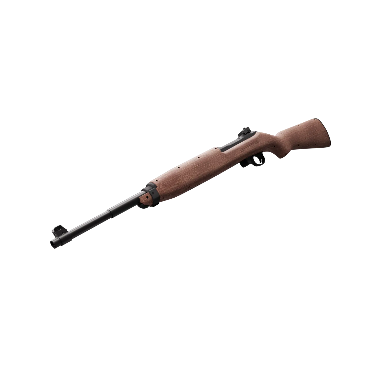 Full Auto Air Rifle angle left front view