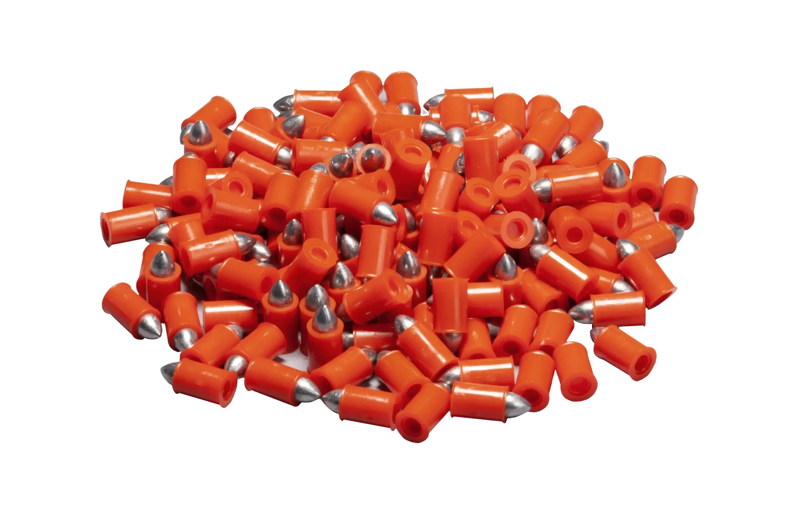 Top Angled View of a Pile of Crosman Fast Flight Penetrator .177 Pellets LF1754