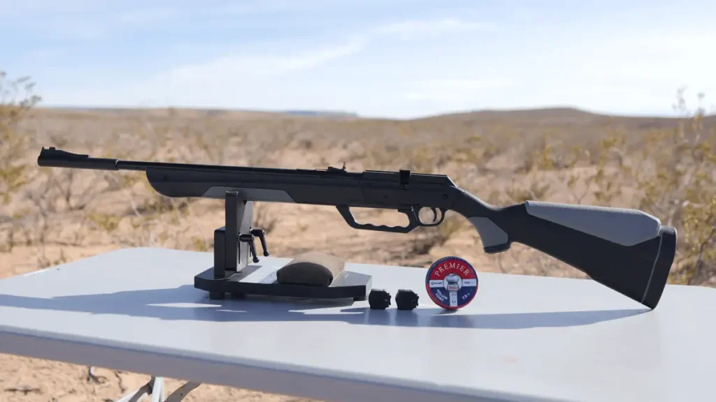 Crosman Vapor Max air rifle with 10-shot .177 caliber rotary magazine