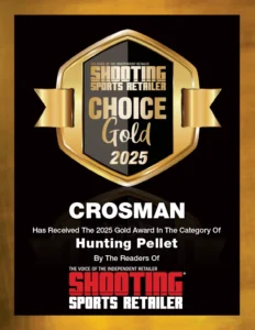 Crosman Earns 2025 Gold Award for Hunting Pellet from Shooting Sports Retailer Readers