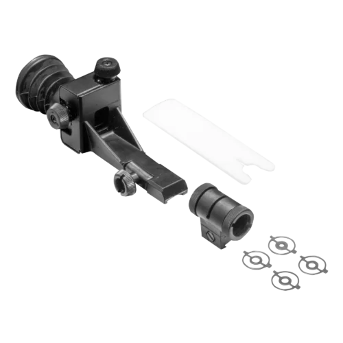 Adjustable target sight system with interchangeable inserts