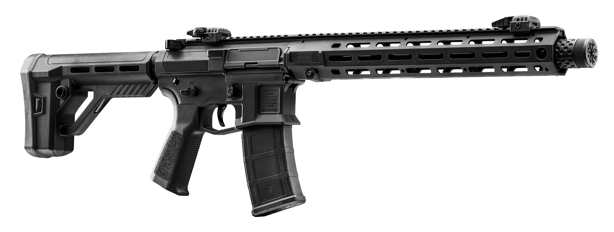 Crosman Raiden BB rifle with 80-round drop-out magazine