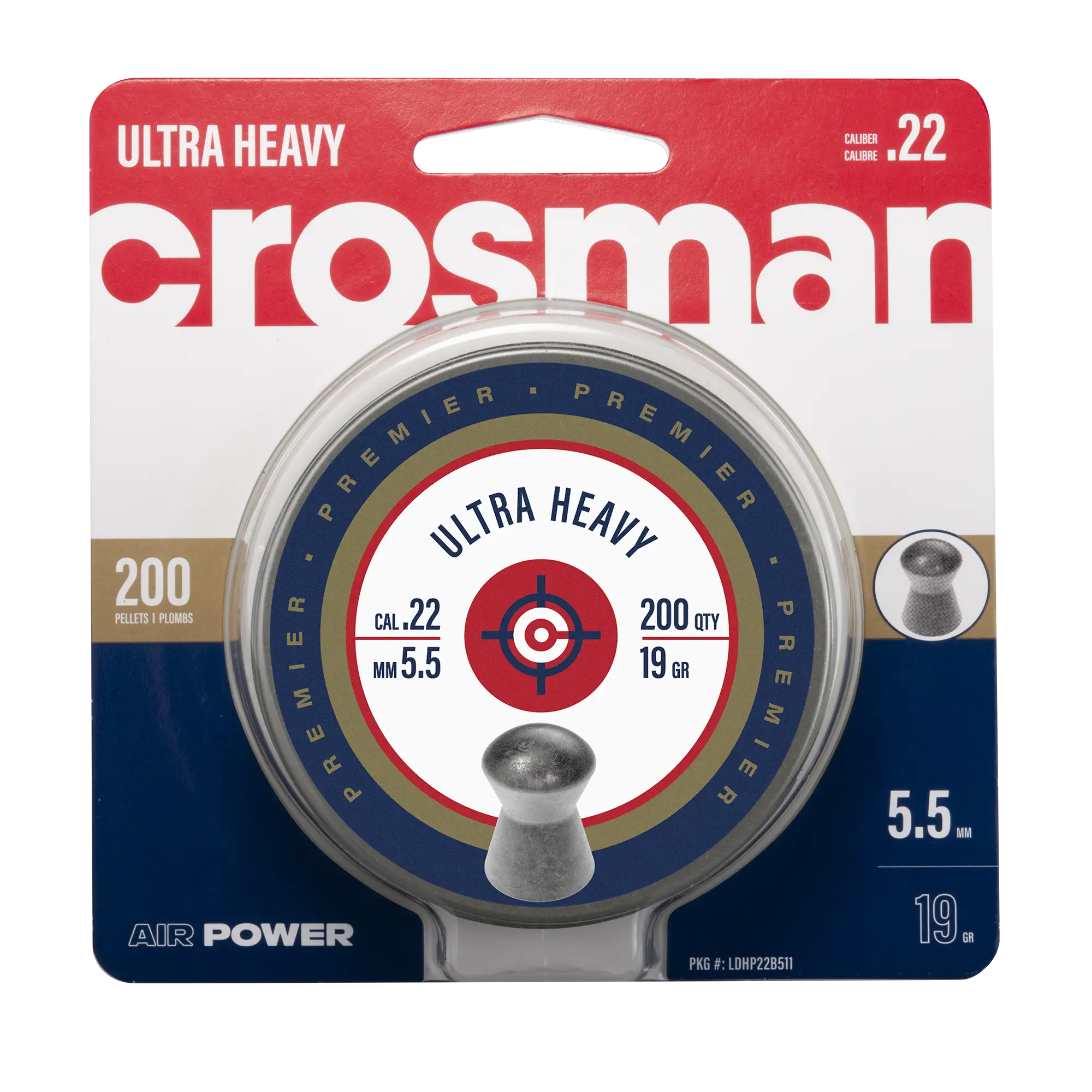LDHP226P Crosman Domed Ultra Heavy_Front Packaging